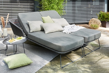 Modulgruppe Milos, Daybed rechts, Diamond Garden